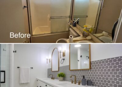 Bathroom Before and After